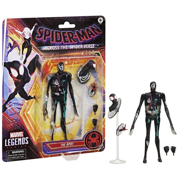 SPIDER-MAN ATSV LEGENDS 6IN THE SPOT BLACK AF - Image 1