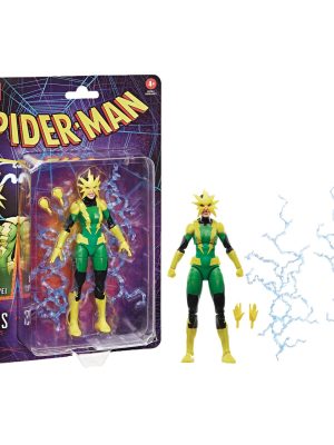 SPIDER-MAN LEGENDS RETRO FRANCINE FRYE ELECTRO 6IN AF