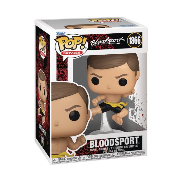 STL320013 POP MOVIES BLOODSPORT FRANK DUX VIN FIG - Image 1