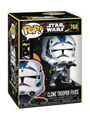 POP STAR WARS CLONE WARS FIVES RETRO FIG