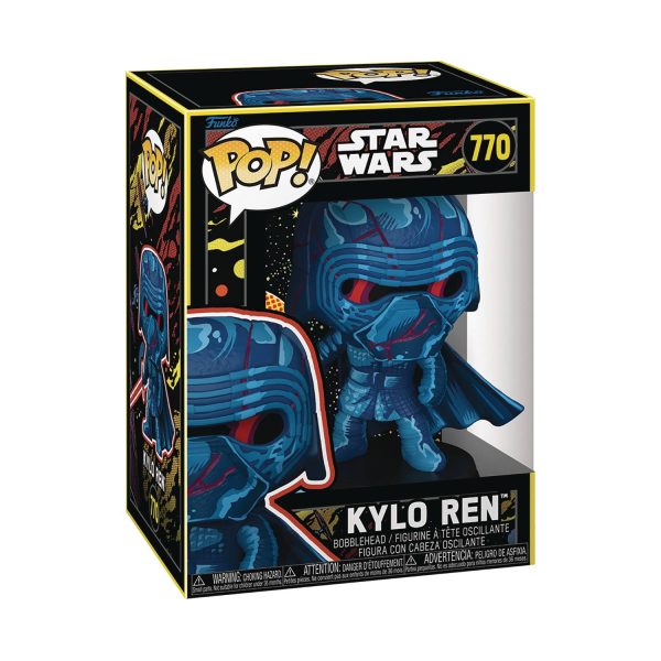 STL337540 POP STAR WARS EP7 KYLO REN RETRO FIG - Image 1