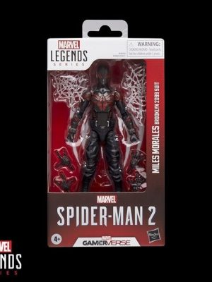 MARVEL LEGENDS SERIES GAMERVERSE MILES MORALES BROOKLYN 2099 ACTION FIGURE