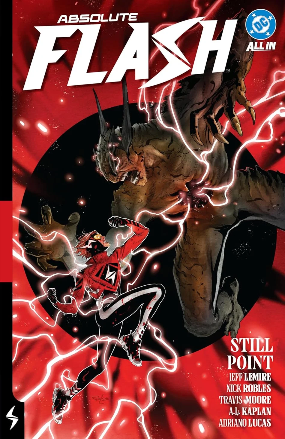 81n8CVFTYEL._SL1500.jpg Absolute Flash vol 02 hardcover - Image 1