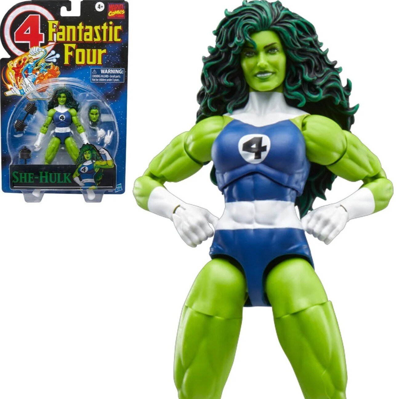 s-l160011 Marvel Legends Retro Collection She-Hulk 6 Inch Action Figure - Image 1